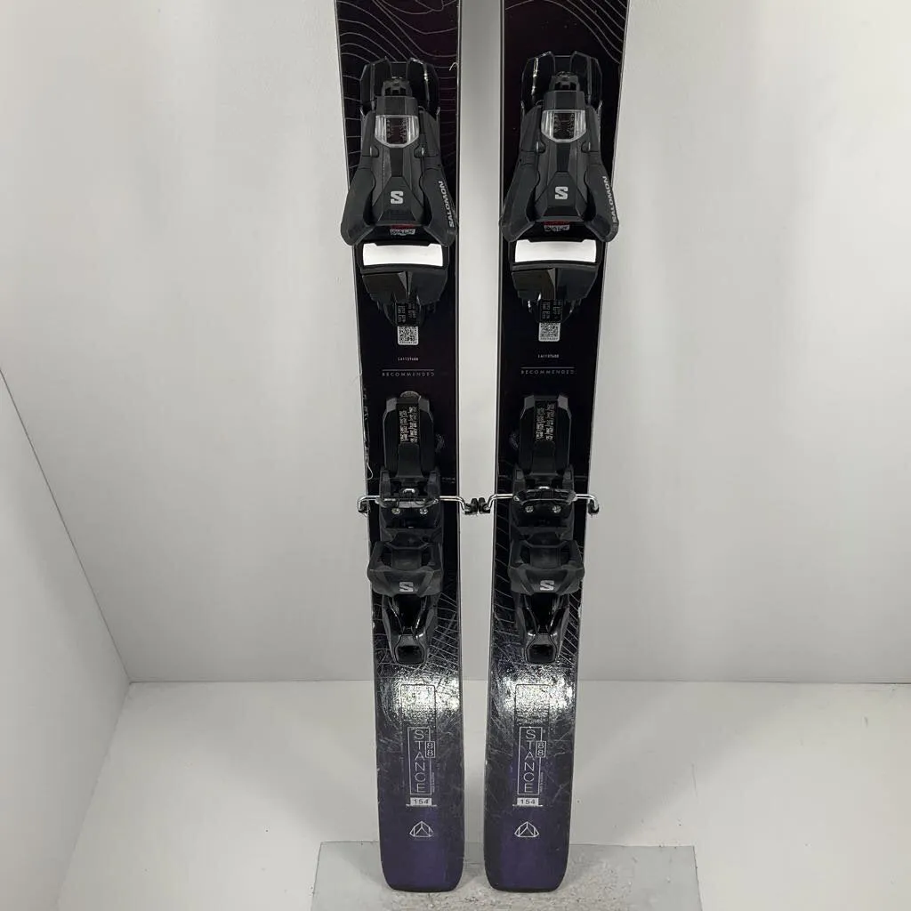 2023 Salomon Women's Stance 88 W/ Salomon Strive 11 Demo Bindings *Epoxied Top Sheet*