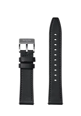 20mm Horween Leather Band - Black