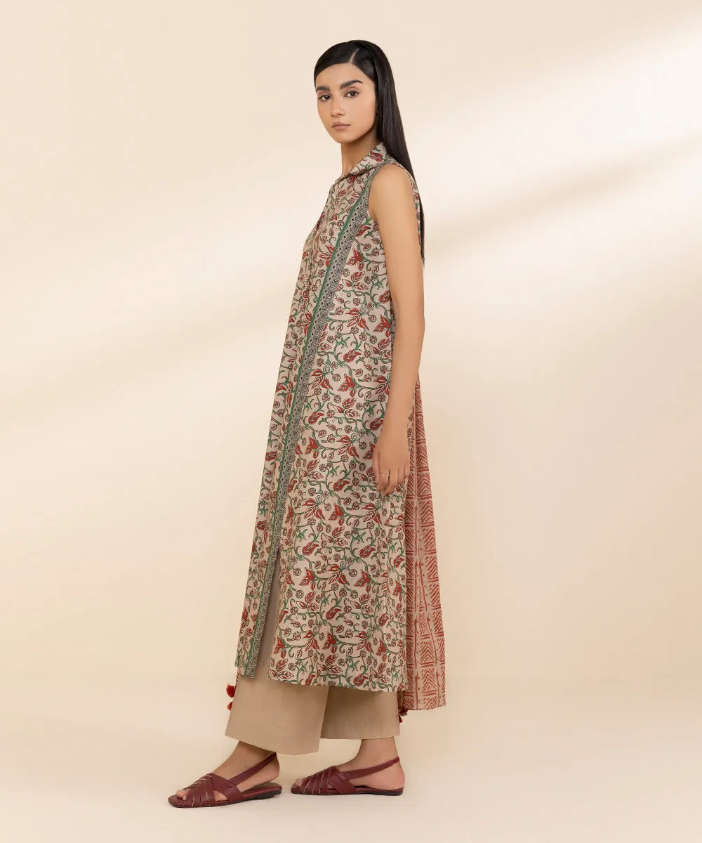 3 Piece - Printed Lawn Suit