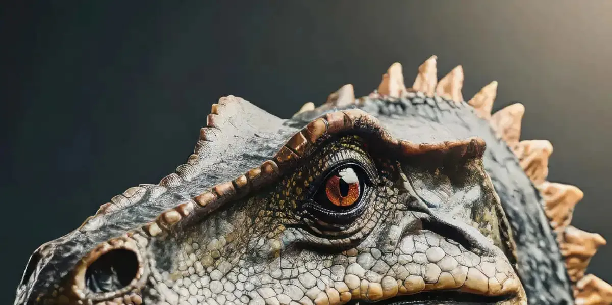 A Dinosaur Portrait Wall Art