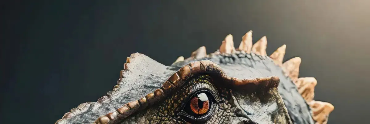 A Dinosaur Portrait Wall Art