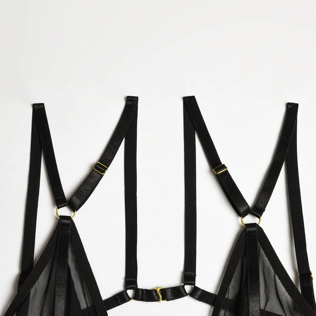 BerriesJam - 2024 Sexy Thongs Fancy Bra Erotic Set