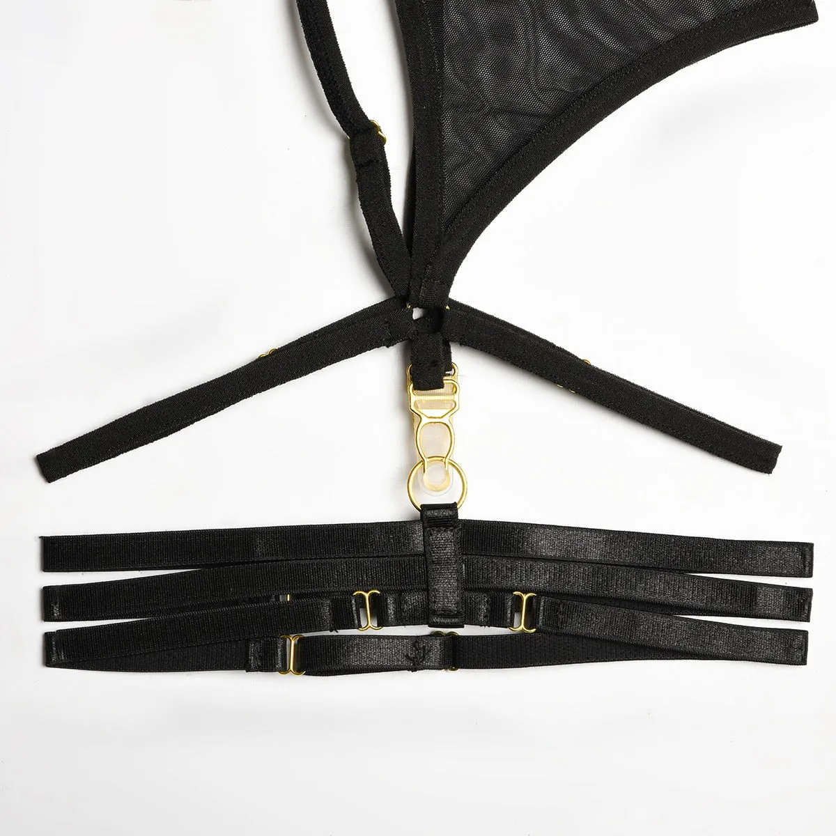 BerriesJam - 2024 Sexy Thongs Fancy Bra Erotic Set