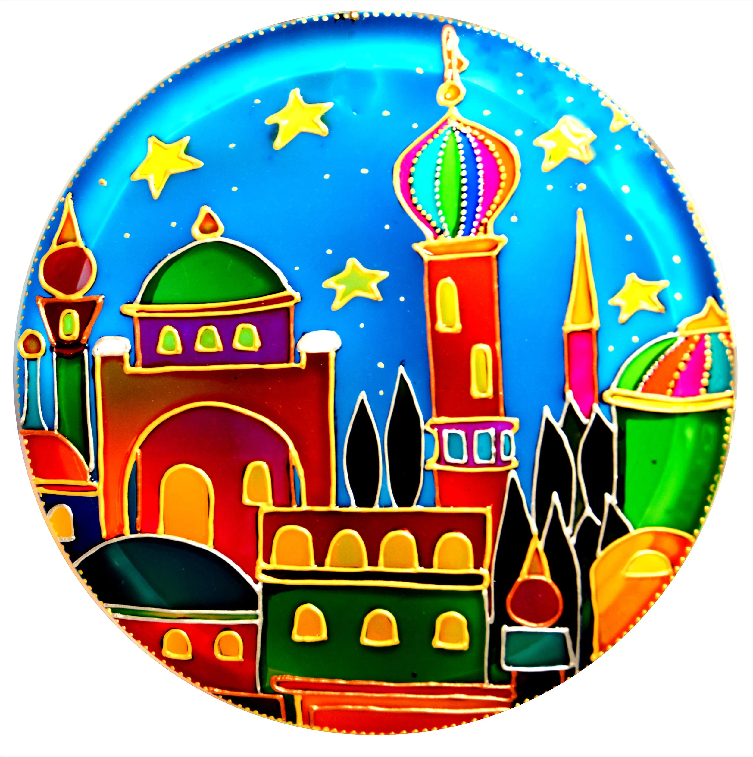 Bethlehem Skyline Christmas Window Decoration