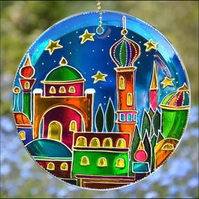 Bethlehem Skyline Christmas Window Decoration