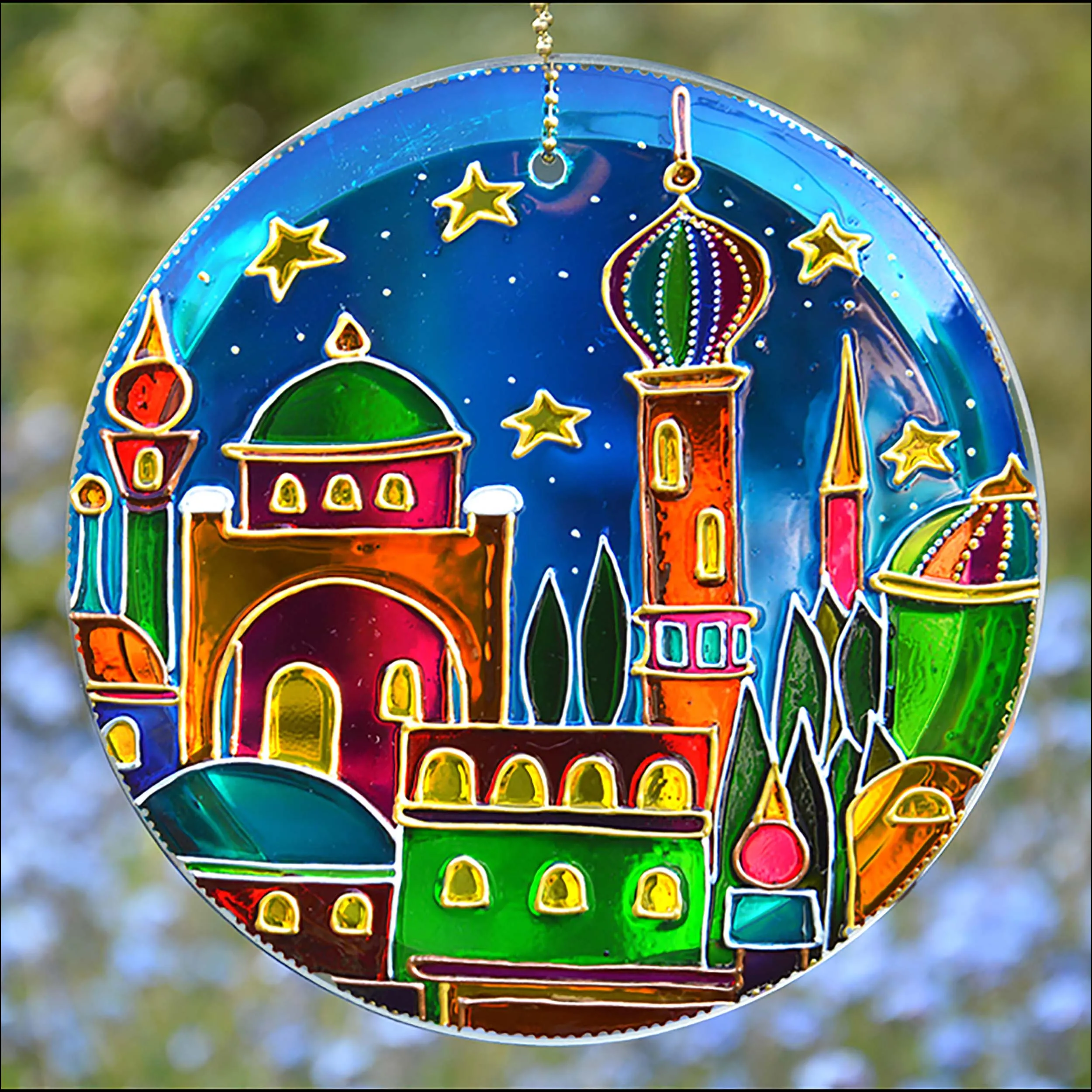 Bethlehem Skyline Christmas Window Decoration