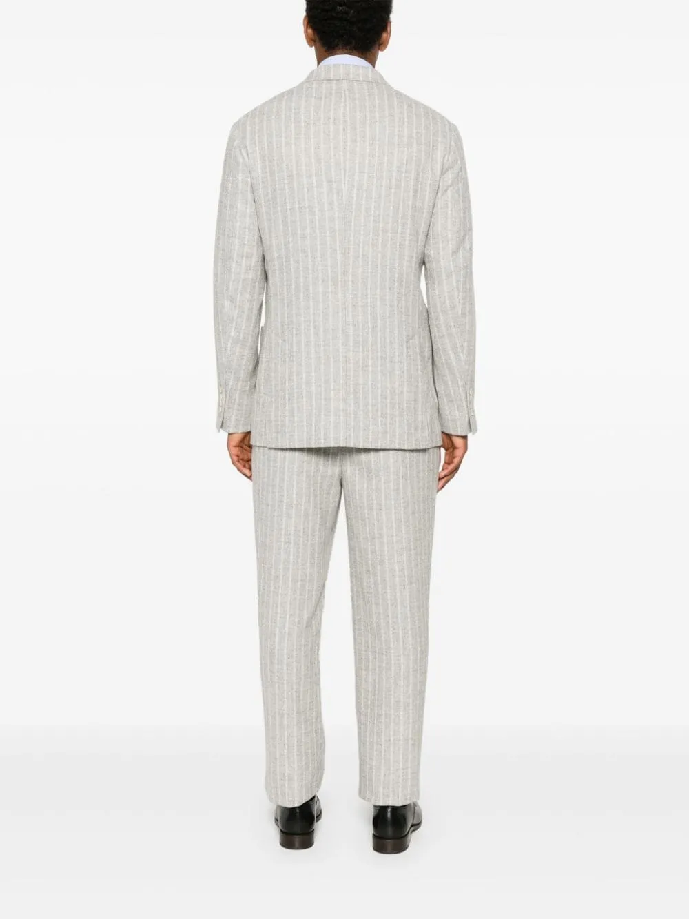 Brunello Cucinelli Men's Suit Light Grey