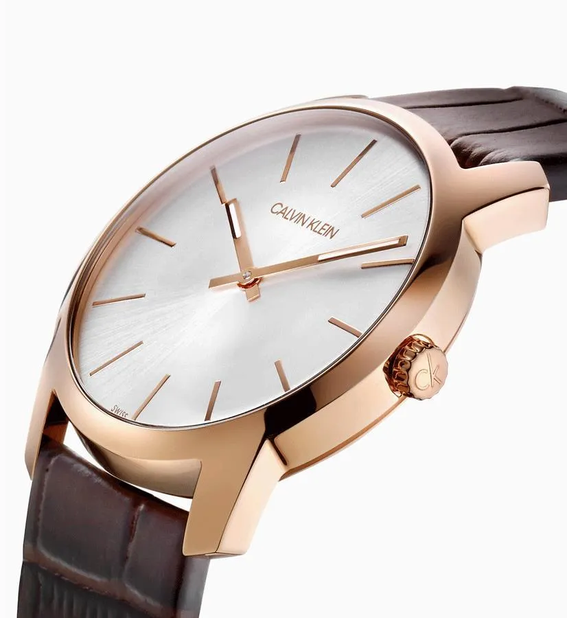 Calvin Klein K2G226G6 City Extension Quartz Silver Dial Unisex Watch