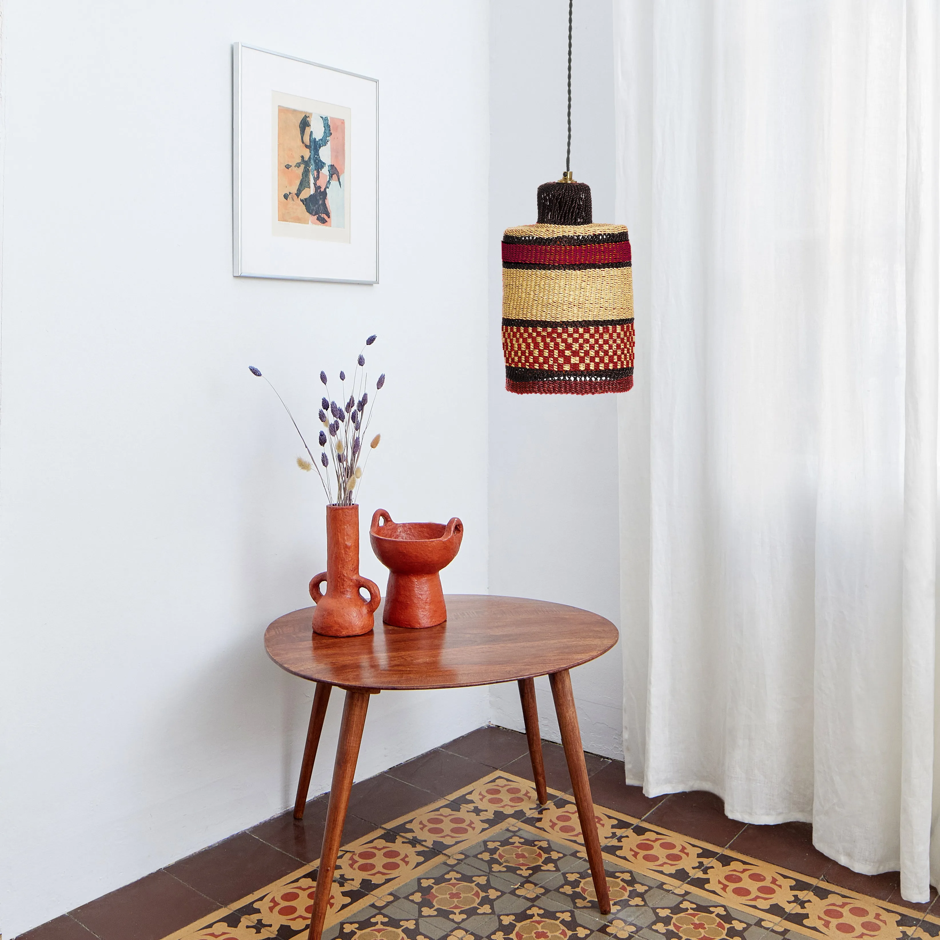 Checkers Small Pendant