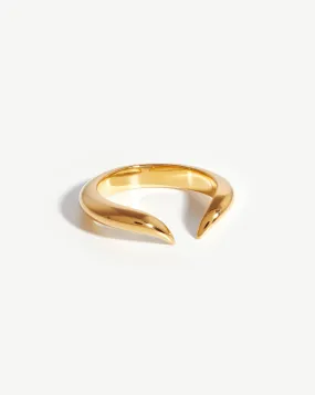 Claw Open Ring | 18k Gold Vermeil