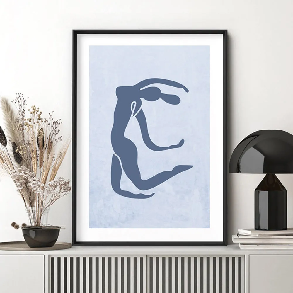 Decoupes La Figure Femme VI - Art Print