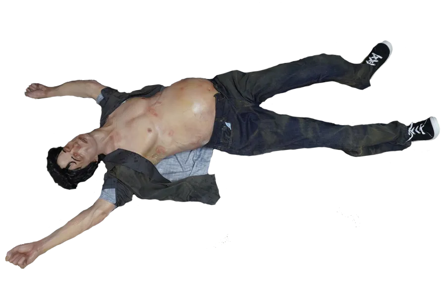 Floating Drown Alan Half Anatomical Dummy