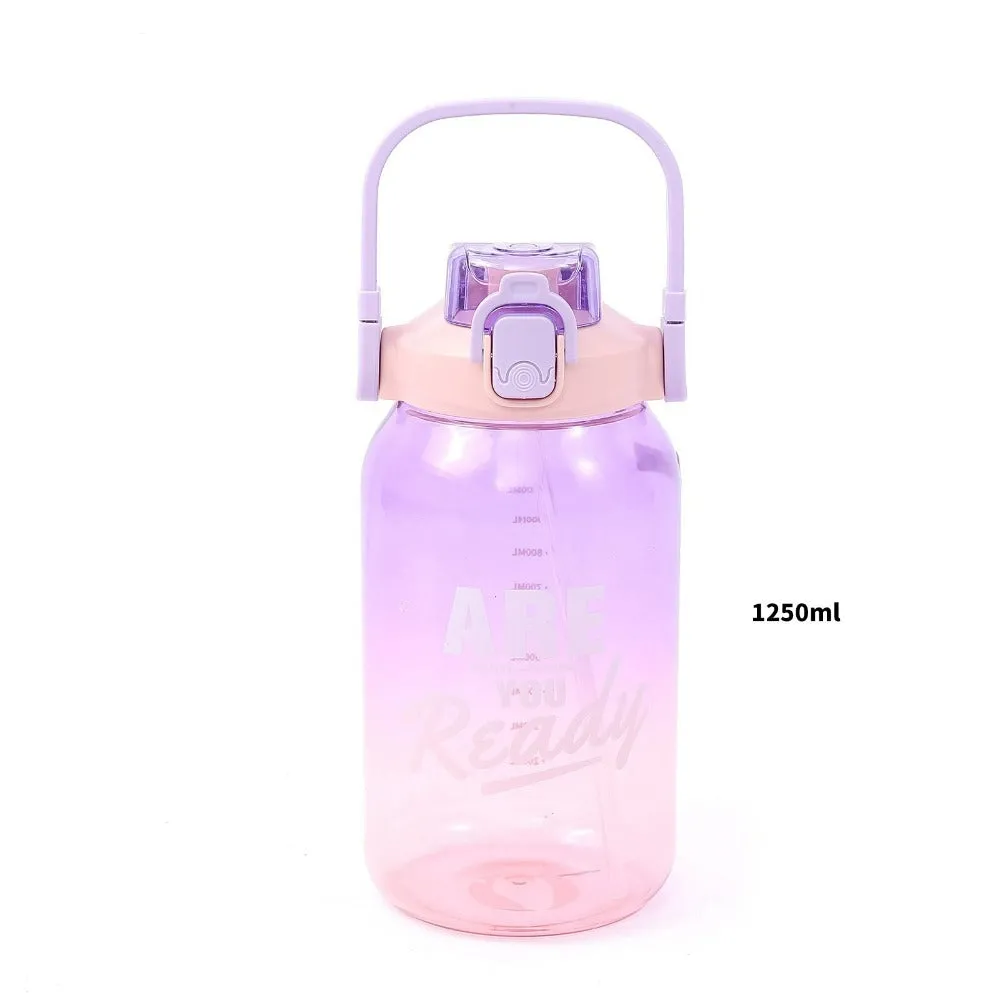 Get Ready For The Gym With Our Coolest And Stylish  2 In1 Tumbler Bottle.(1500ml,,1250ml)
