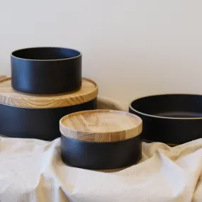 Hasami Porcelain Black Colour Bowl