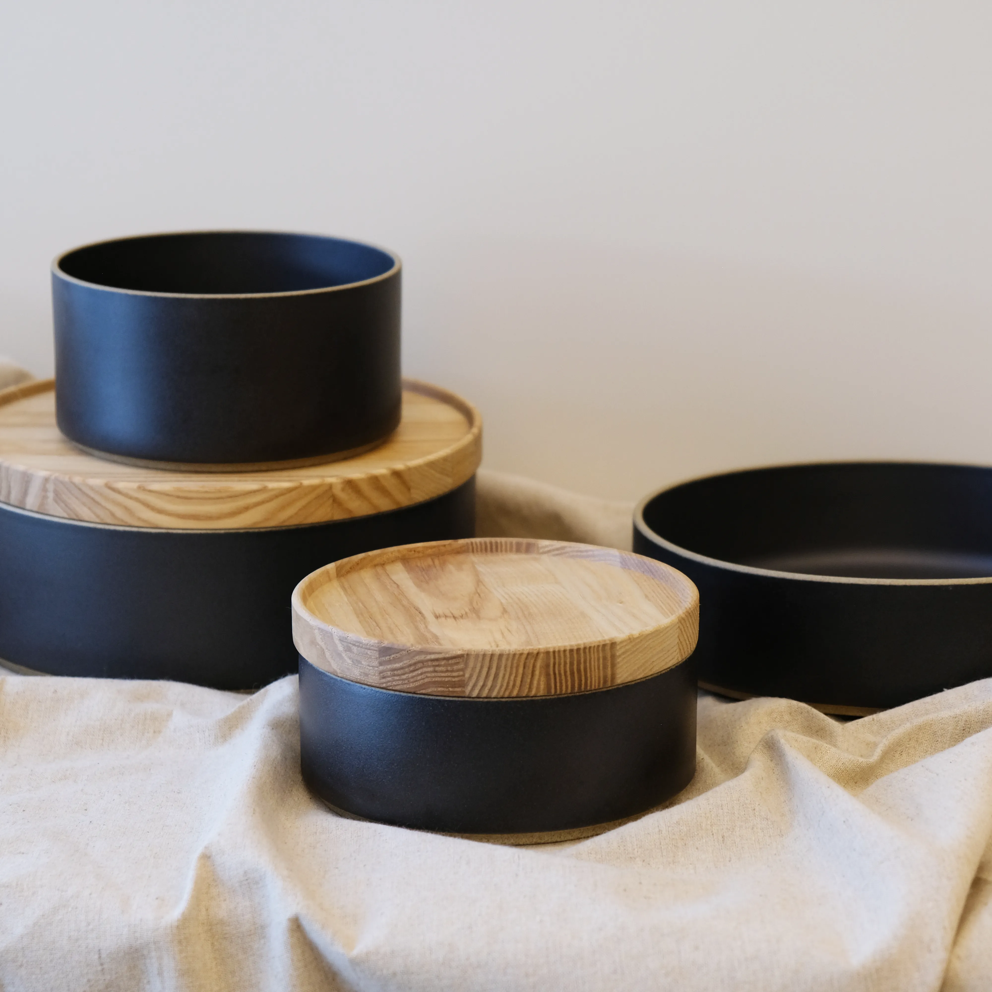 Hasami Porcelain Black Colour Bowl