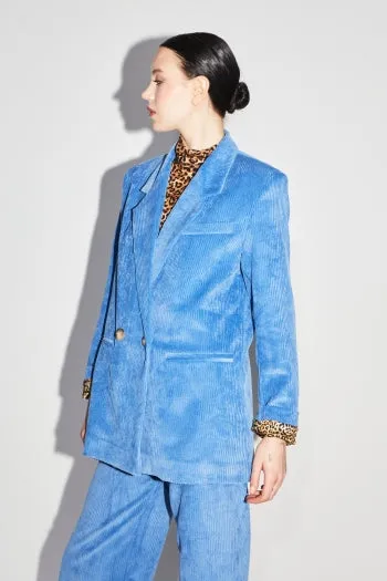 Imprevu Ema Blazer In Vintage Blue