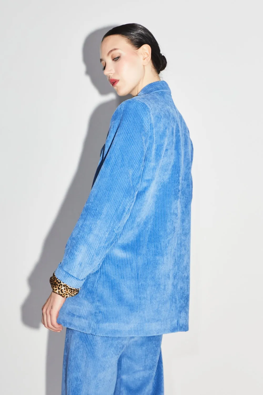 Imprevu Ema Blazer In Vintage Blue