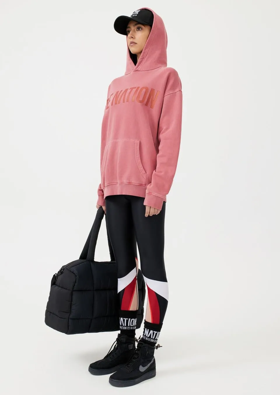 INNING HOODIE IN CHILLI