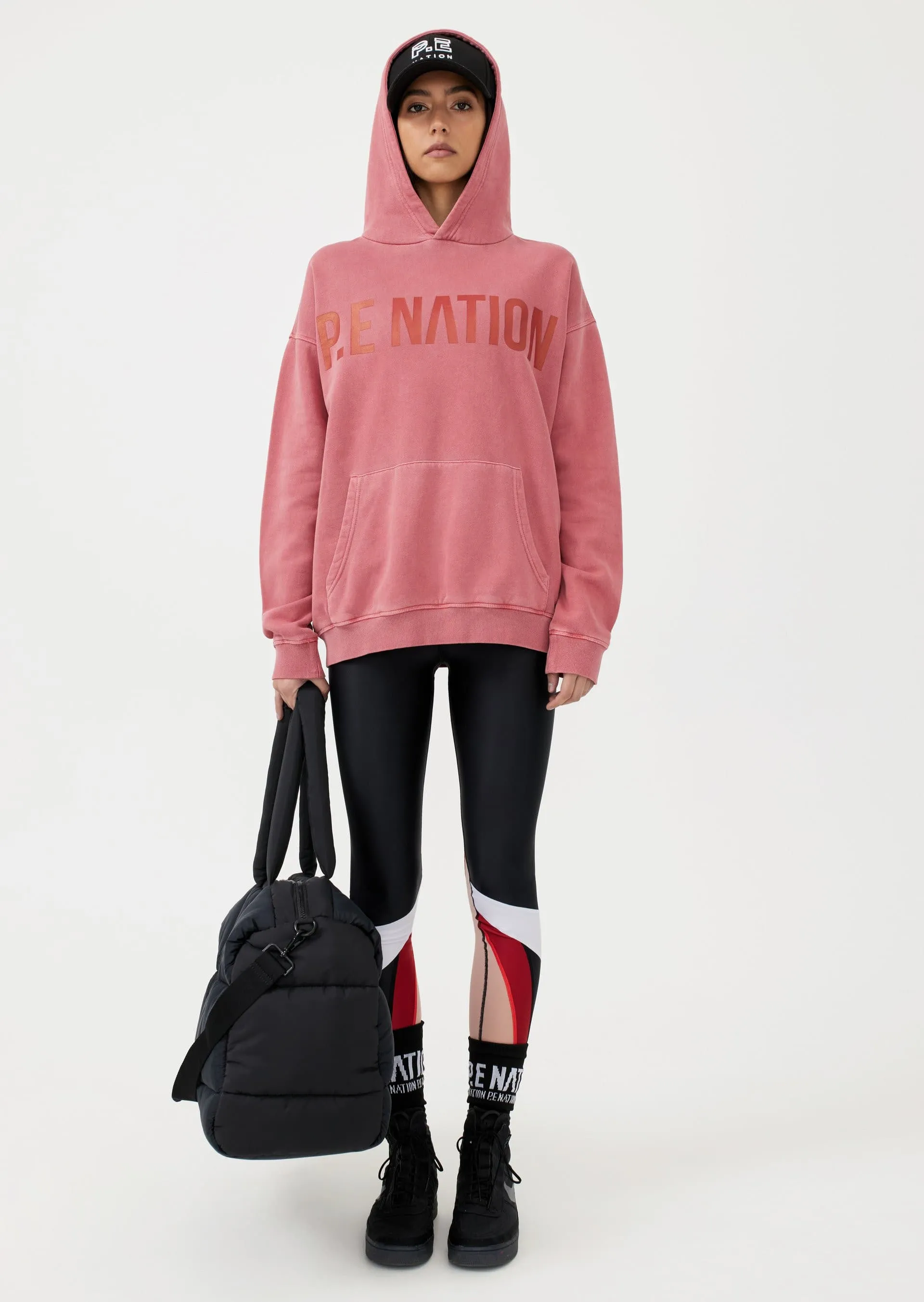 INNING HOODIE IN CHILLI