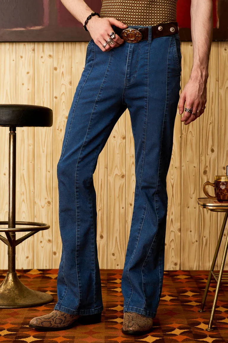 Jeepster Panelled Denim Flares - SSA487 - 28W 28L