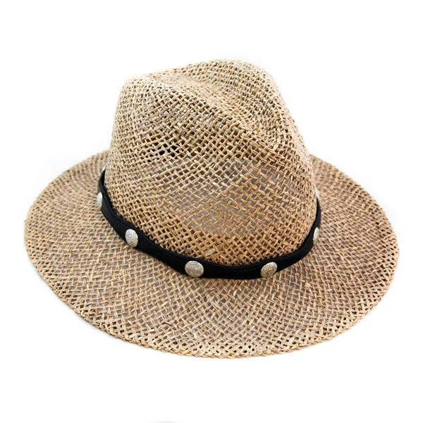 Kenny K - Faux Leather Hat Band