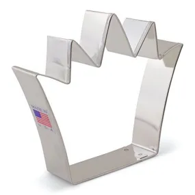 King Crown Cookie Cutter - Ann Clark – 4.25 Inch - US Tin Plated Steel