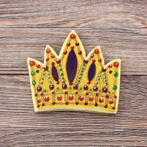 King Crown Cookie Cutter - Ann Clark – 4.25 Inch - US Tin Plated Steel