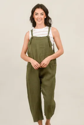 Knot Strap Jumpsuit, Olive