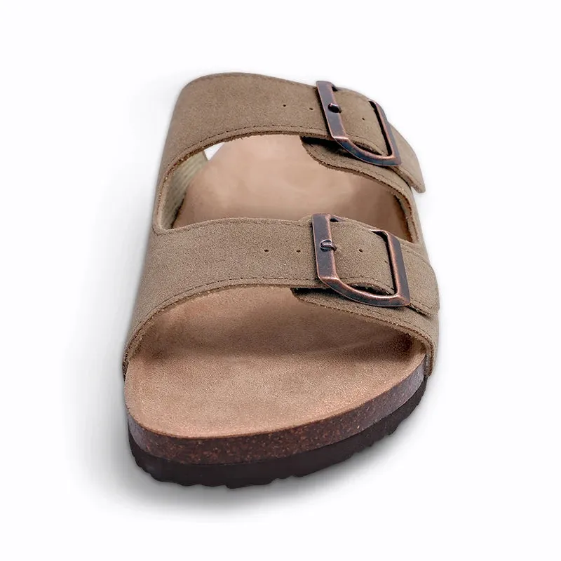 Litfun Classic Cork Clogs For Women Men Cork Footbed Mules For Men Comfort Beach Slippers Slip-on Potato Shoes Evening Sandals