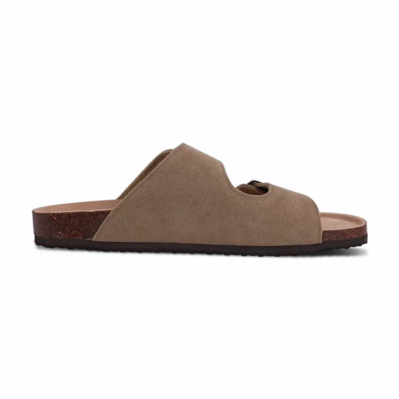 Litfun Classic Cork Clogs For Women Men Cork Footbed Mules For Men Comfort Beach Slippers Slip-on Potato Shoes Evening Sandals