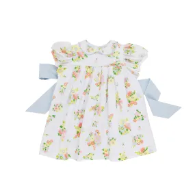 Mary Dal Dress - Biltmore Blooms with Buckhead Blue