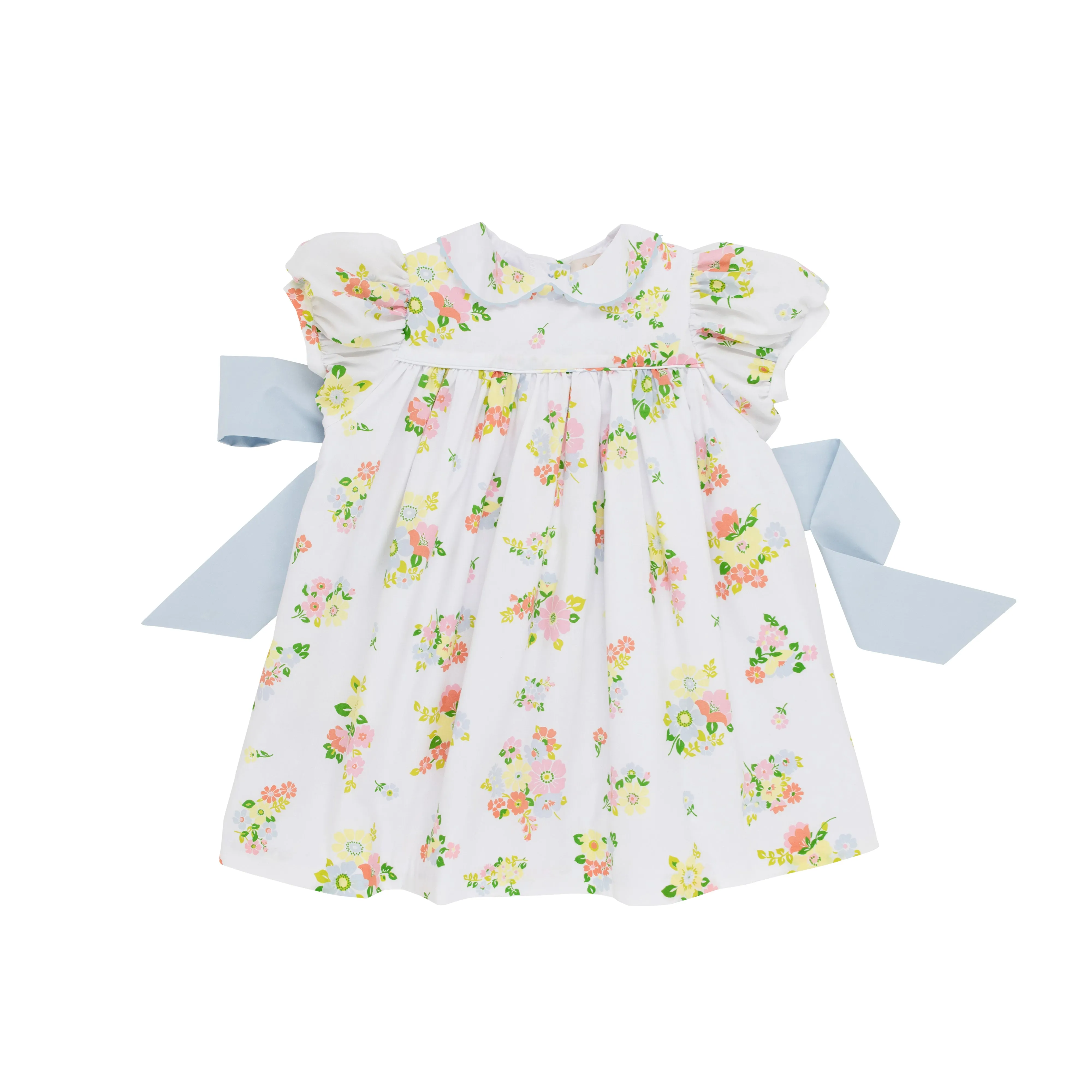 Mary Dal Dress - Biltmore Blooms with Buckhead Blue