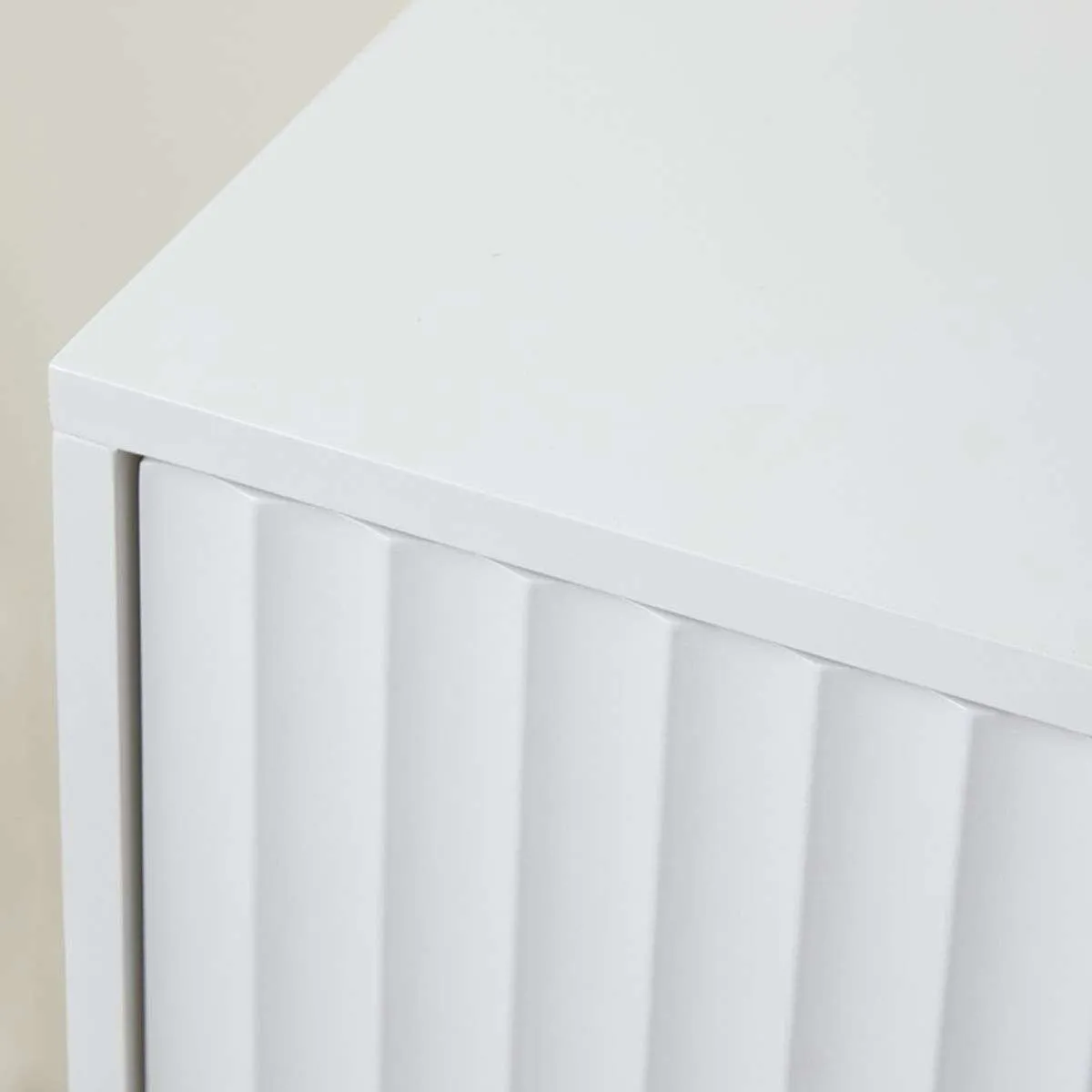 Nyla Six Drawer - White