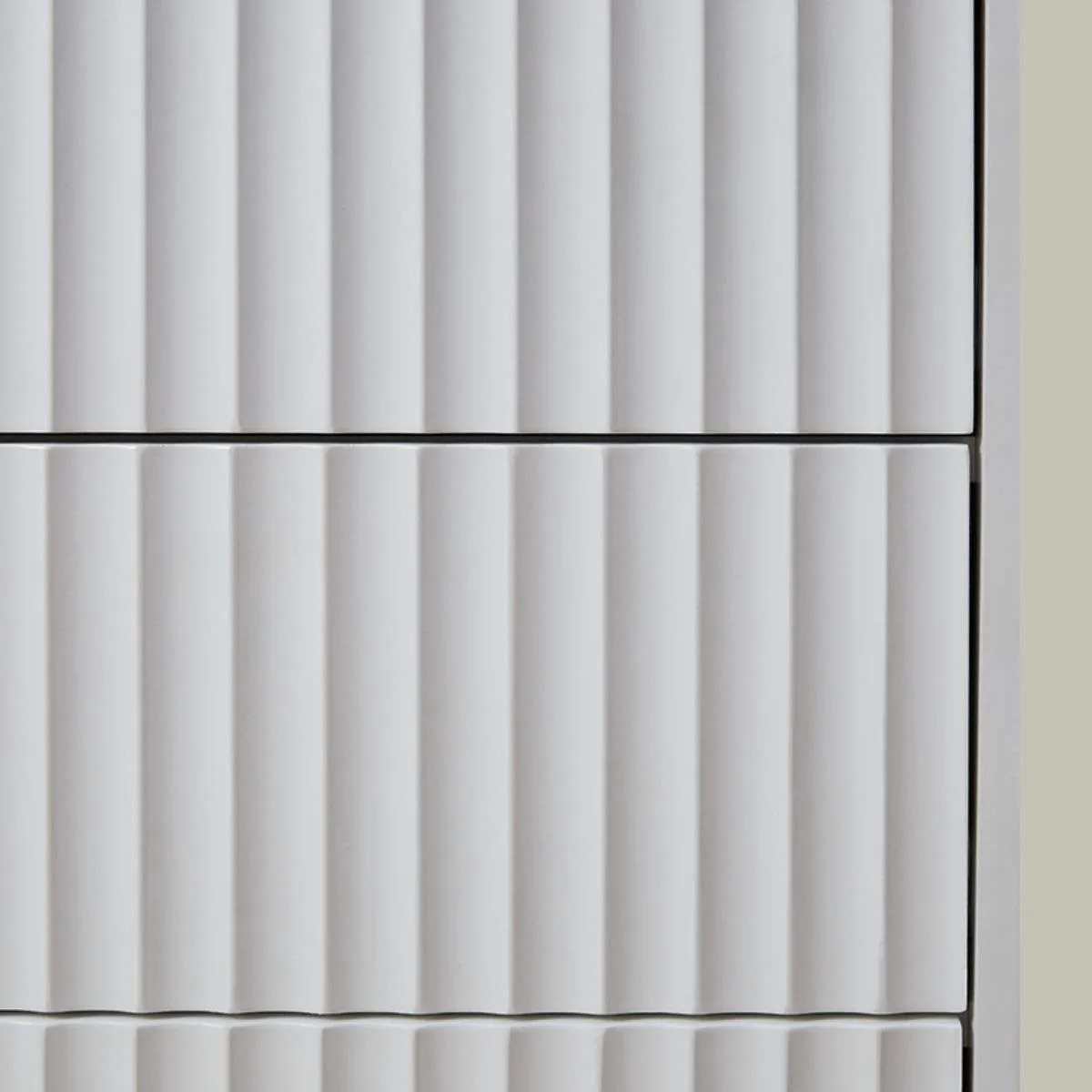 Nyla Six Drawer - White