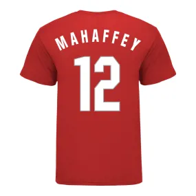 Ohio State Buckeyes Men's Basketball Student Athlete #12 Evan Mahaffey T-Shirt