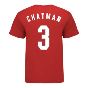 Ohio State Buckeyes Men's Basketball Student Athlete #3 Taison Chatman T-Shirt
