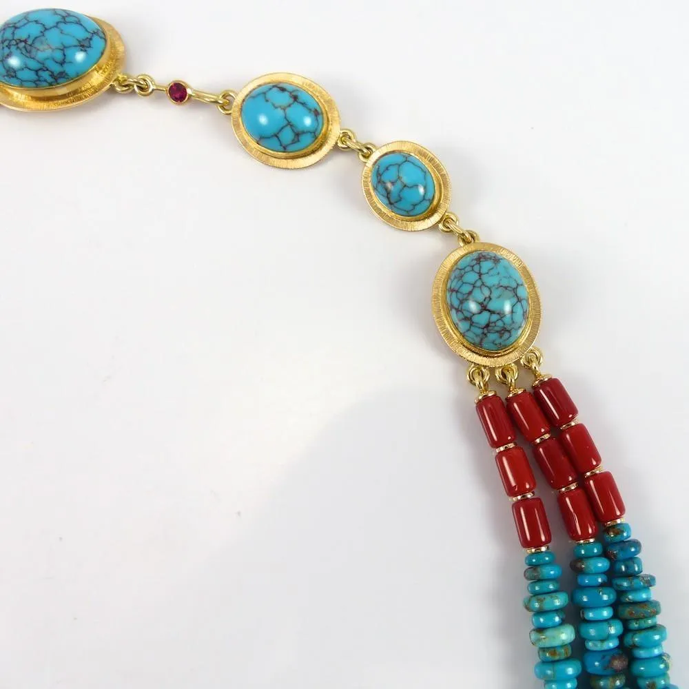 "Blue Maiden" Necklace