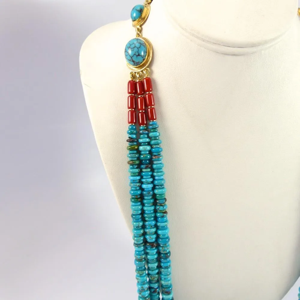"Blue Maiden" Necklace