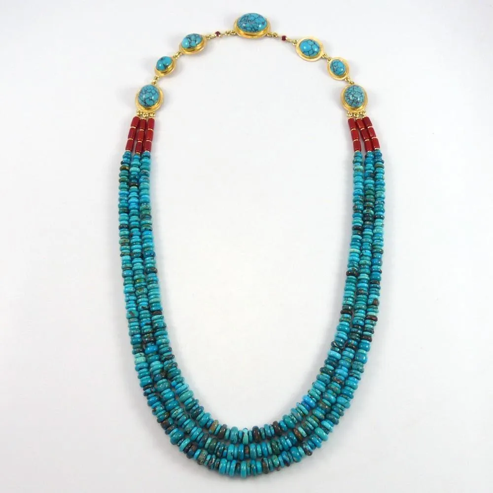 "Blue Maiden" Necklace