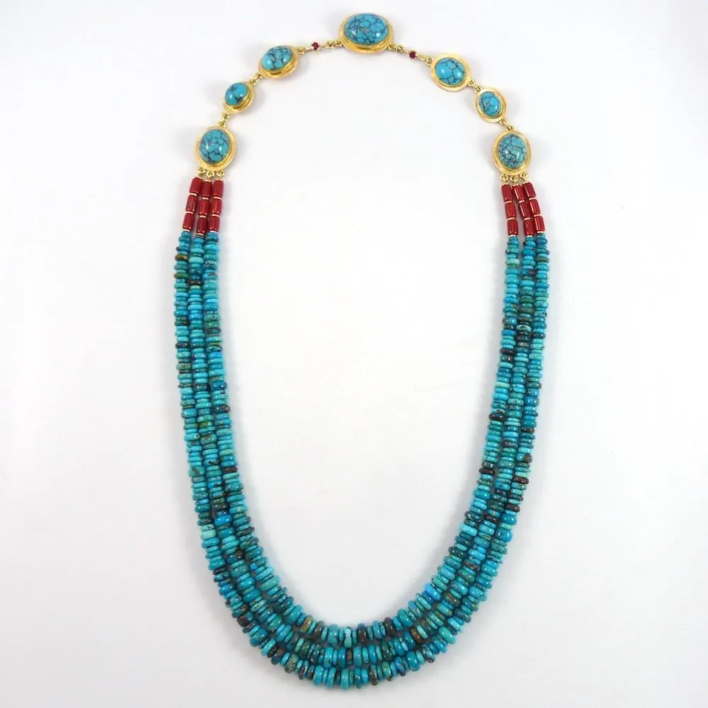 "Blue Maiden" Necklace