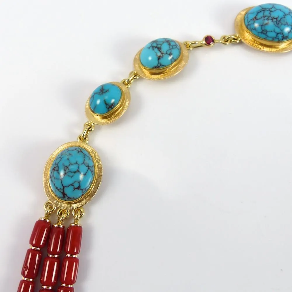 "Blue Maiden" Necklace