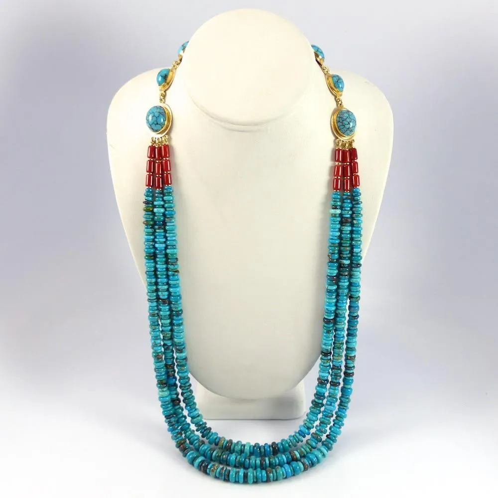 "Blue Maiden" Necklace