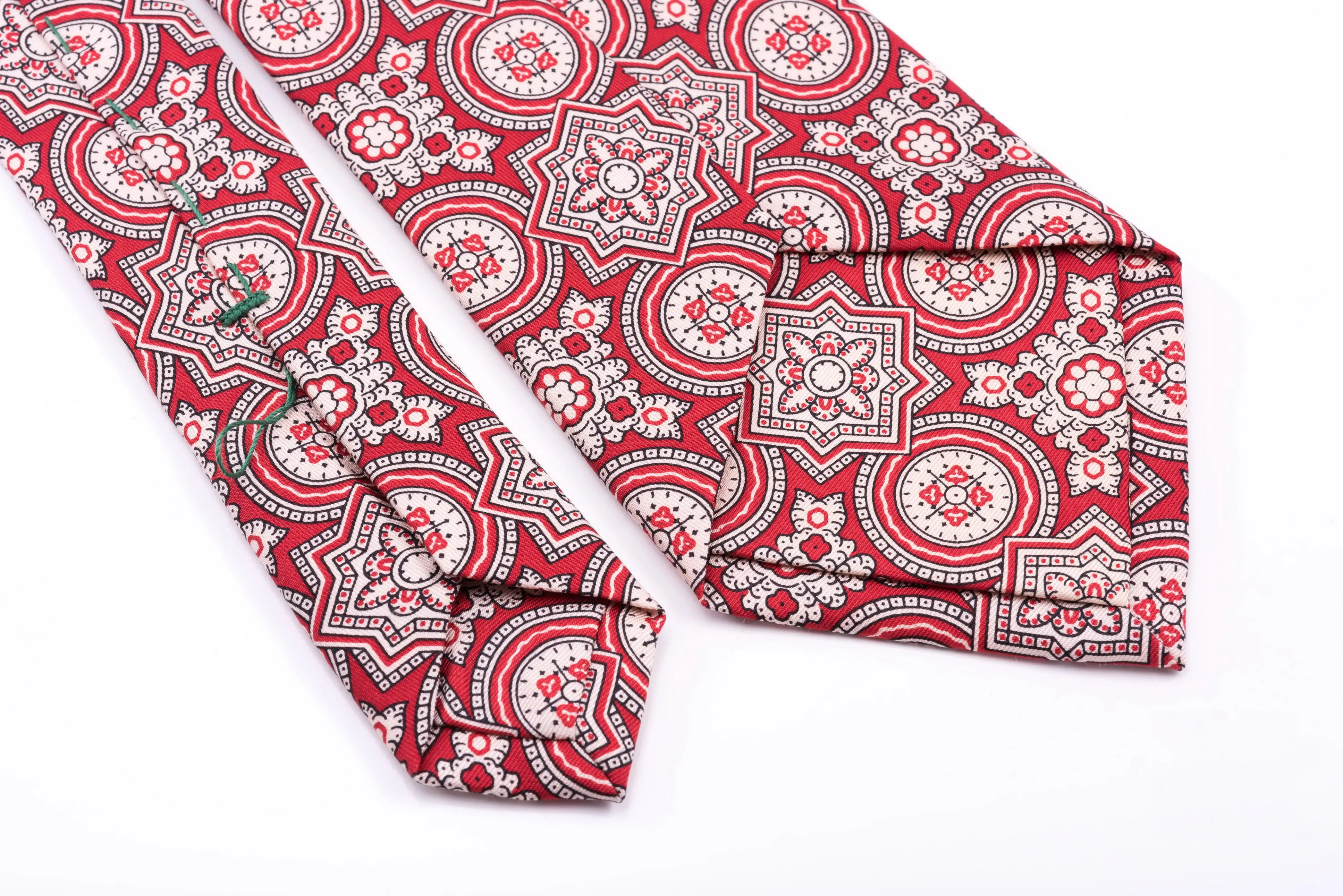 Red Ancient Madder Silk Tie
