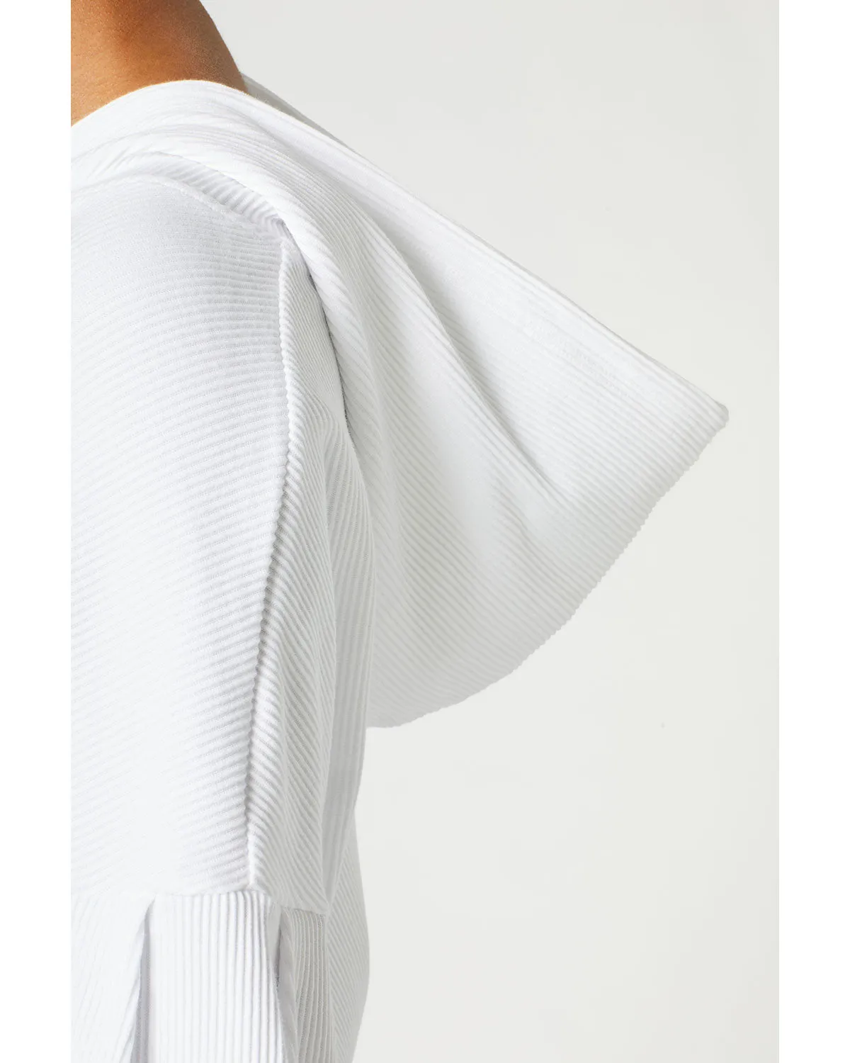 Ribbed Zip Hoodie