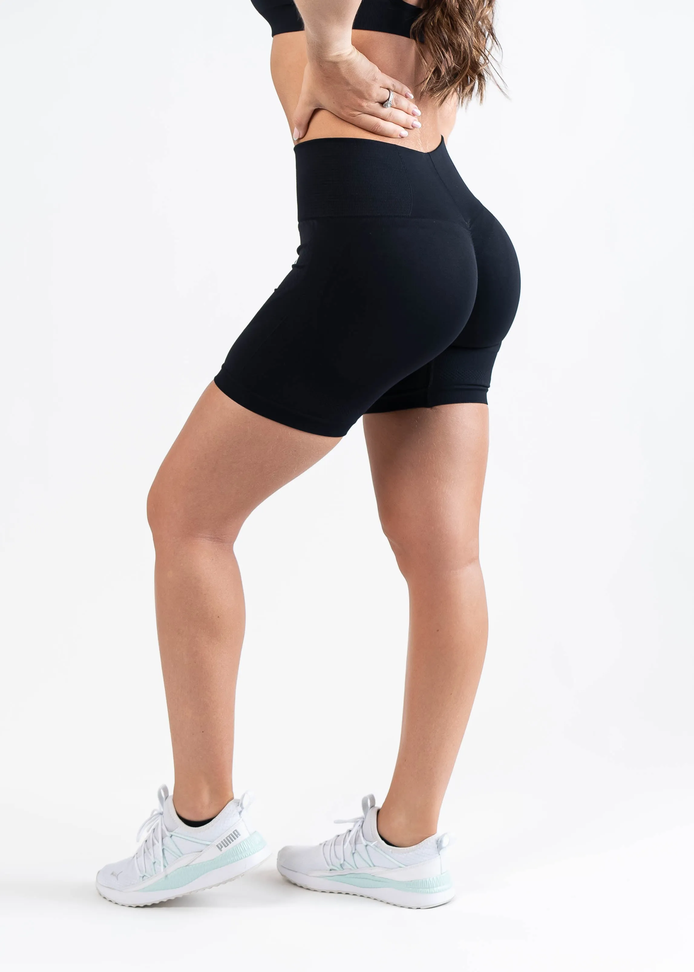 Sculpt Seamless Shorts |  Blackout