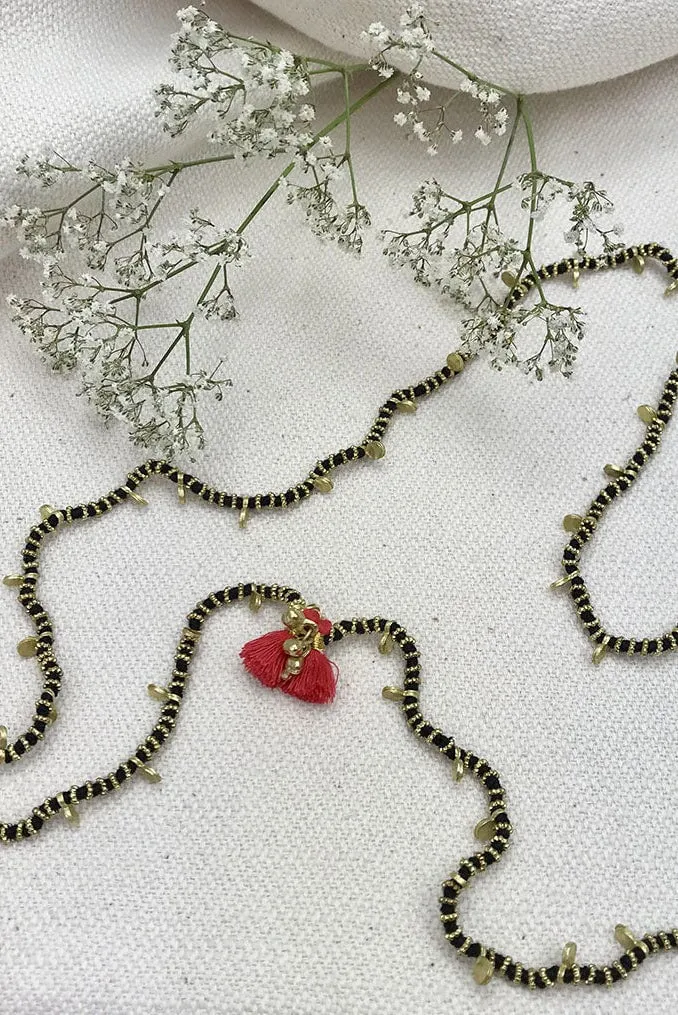 Slate and Salt Mali Necklace
