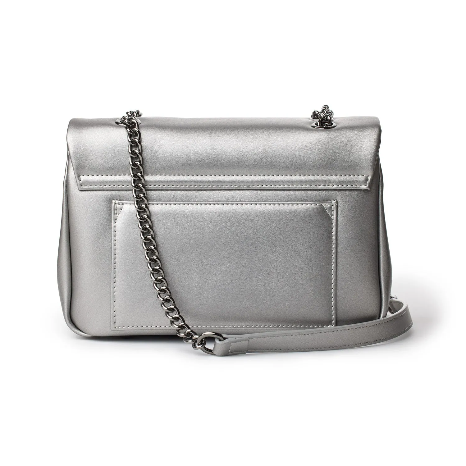 STANDARD MEDIUM CLASSIC FLAP BAG PLATINUM