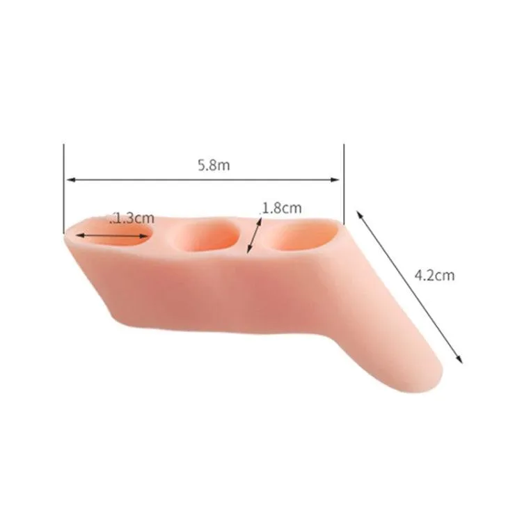 Three-Hole Split Toe Thumb Protectors - Random Color Delivery