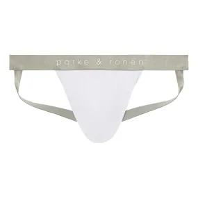 White Modal Jock Strap