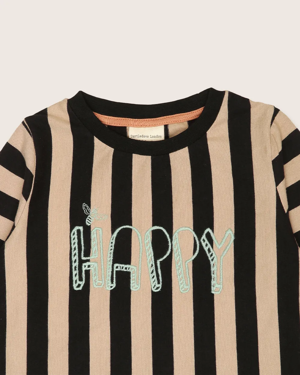 Wide Stripe Logo Top